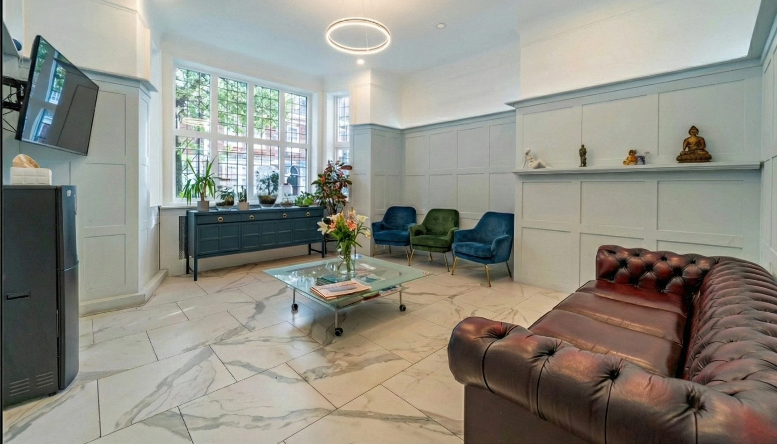 Medical Express Clinic Waiting Room on Harley Street